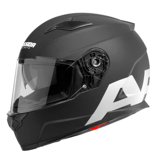 Motorcycle Helmet Cassida Apex Vision - Matte Black/Reflective Grey - Matte Black/Reflective Grey