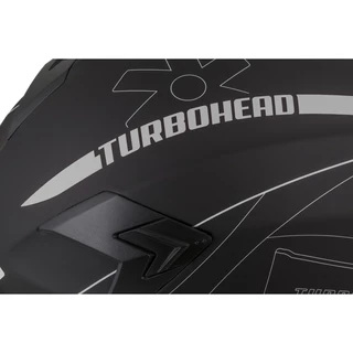 Cassida Integral 3.0 Turbohead Motorradhelm - schwarz matt/silbern