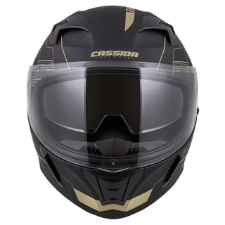 Cassida Integral 3.0 Turbohead Motorradhelm - schwarz matt/golden