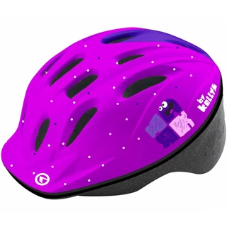 Children’s Bicycle Helmet KELLYS Mark 2018 - Yellow-Green - Violet-Purple
