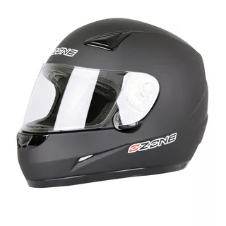 Motorradhelm Ozone A-951 - mattschwarz