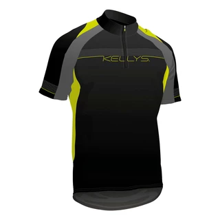 Cyklistický dres KELLYS Pro Sport - krátky rukáv - limetková