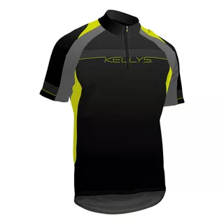 Radtrikot KELLYS Pro Sport - kurzer Ärmel - Limetttengrün