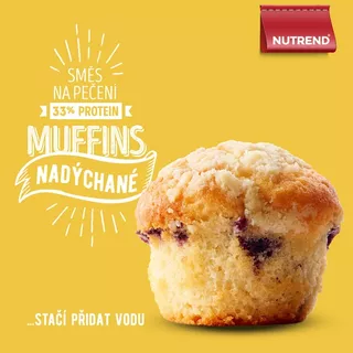 Směs pro přípravu muffinů Nutrend Protein Muffins 520g