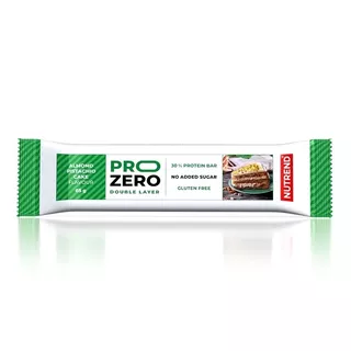 Proteinová tyčinka Nutrend PROZERO 65g - čokoládovo-orieškový koláč