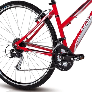 Női cross kerékpár 4EVER Pulse - II. oszt - piros-fehér