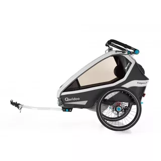 Multifunktionaler Kinderwagen Qeridoo KidGoo 2 Pro - Anthracite Grey