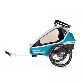 Vozík za kolo Qeridoo KidGoo 2 Sport - Anthracite Grey