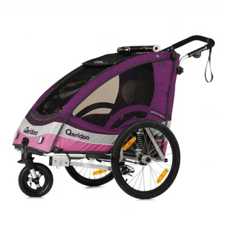 Multifunkční dětský vozík Qeridoo Sportrex 1 - modrá - fialová