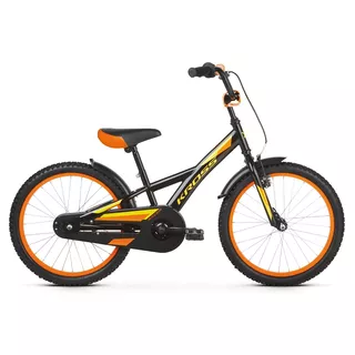 Dětské kolo Kross Racer 5.0 20" - model 2019 - Black / Yellow / Orange Glossy - Black / Yellow / Orange Glossy