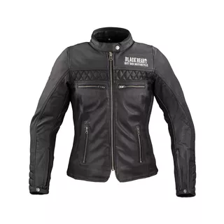 Women’s Leather Motorcycle Jacket W-TEC Black Heart Raptura