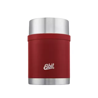 Thermobox Esbit SCULPTOR 750 ml - Stone Grey - Burgundy Red