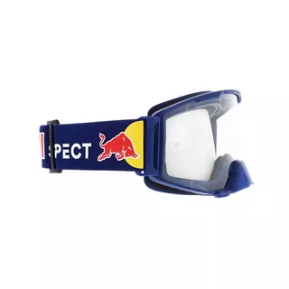 Motokrosové brýle RedBull Spect Strive Panovision, tmavě modré matné, plexi čiré