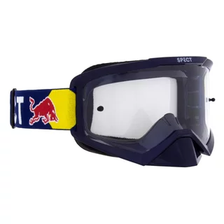 Motocross Goggles Red Bull Spect Evan, Blue, Clear Lens