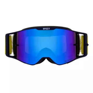 Motocross Goggles Red Bull Spect Torp, Matte Blue, Blue Mirrored Lens