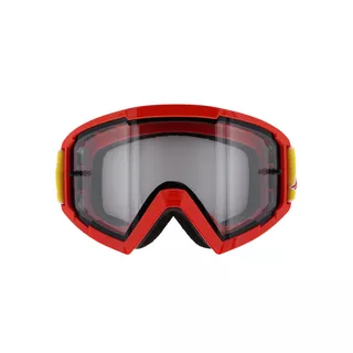 Motokrosové brýle RedBull Spect Whip, červené, plexi čiré