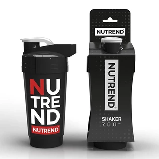 Shaker Nutrend 700 ml - průhledná