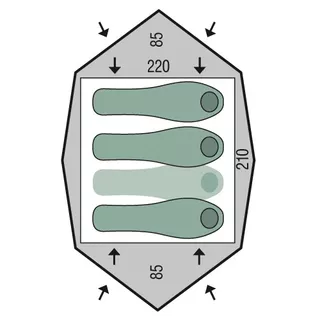 Палатка PINGUIN Tornado 3