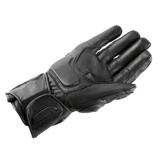 Lederhandschuhe Ozone Ride - schwarz