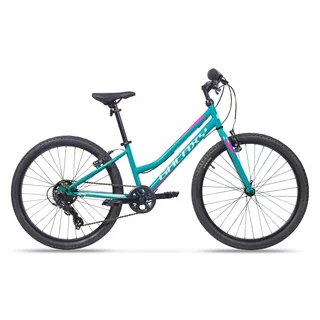 Juniorské dívčí kolo Galaxy Ruby 24" 9.0 - tyrkysová