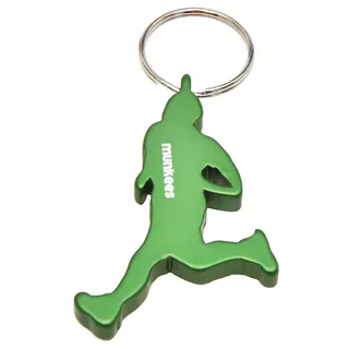 Bottle Opener Munkees Runner - Silver - Green