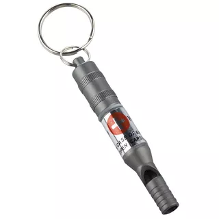 Emergency Whistle with Waterproof Capsule Munkees - Yellow - Grey