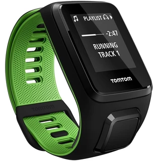 Fitness Tracker TomTom Runner 3 Cardio + Music - Black-Green - Black-Green