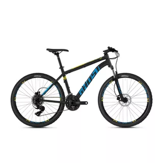 Horský bicykel Ghost Kato Base 26" - Black / Blue / Yellow