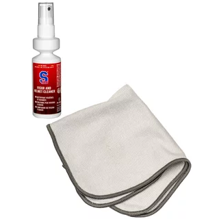 Čistič hledí S100 Visor & Helmet Cleaner 100 ml s mikrovláknovou utěrkou