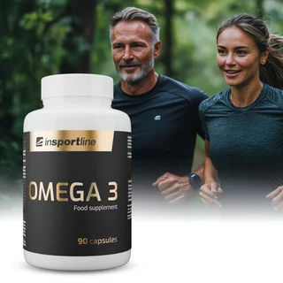 Doplněk stravy inSPORTline Omega 3, 90 kapslí