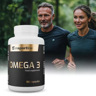 Omega 3 inSPORTline + EPA + DHA + WITAMINA E 90 kapsułek