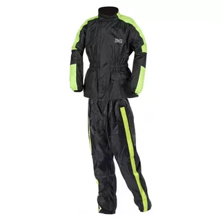 Waterproof Overalls NOX Security Pack - Black-Yellow