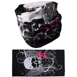 Oblečení motorky MTHDR Scarf Skull Pink