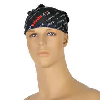 Multifunctional Neck Warmer inSPORTline Nordcup - Grey-Black