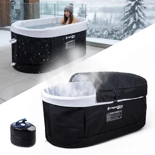 Přenosná otužovací vana inSPORTline FrostPeace s napařovacím systémem
