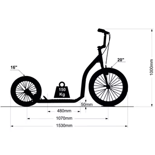 Kick Scooter Crussis Active 3