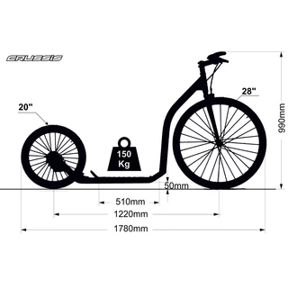 Tretroller Crussis Road 3.1