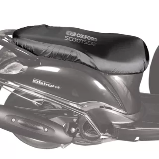 Scooter Seat Cover Oxford L Black