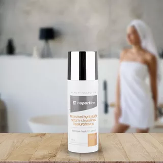 Intenzívne hydratačné sérum inSPORTline s kyselinou hyaluronovou 50 ml