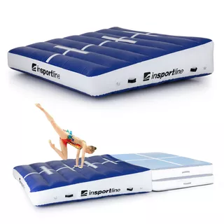 Air-incline Inflatable Exercise Mat inSPORTline200 x 200 x 40 cm