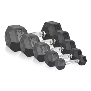 Šestihranné činky inSPORTline Hexclusive 2-30 kg