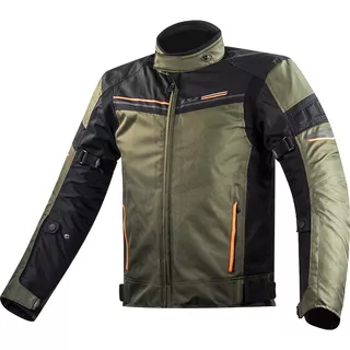 Motoros kabát LS2 Shadow Man Khaki Black