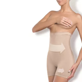 Dámske šortky Gatta Shapewear - béžová