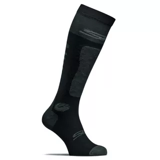 Motorcycle Knee Socks SIDI Perris - Black Grey