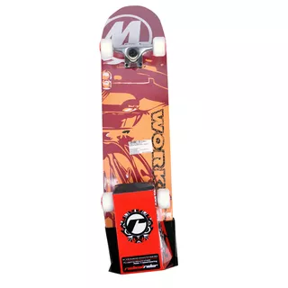 WORKER Skull skateboard