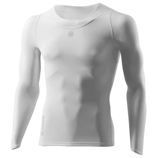 Pánske kompresné tričko Skins RY400 - biela - biela