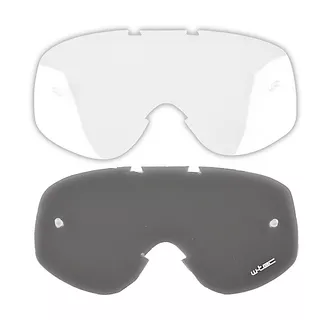 Spare lens for moto goggles W-TEC Spooner - Clear