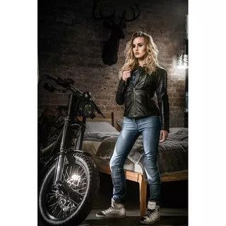 Dámské moto jeansy City Nomad Karen Iron - 2.jakost