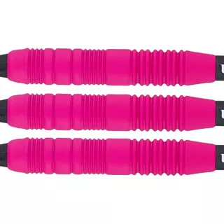 Lotki do darta Unicorn Core Plus Rubberised Brass Pink 3 szt