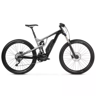 Celoodpružený elektrobicykel Kross Soil Boost 1.0 SE 27,5" - model 2019 - Black / Graphite - Black / Graphite